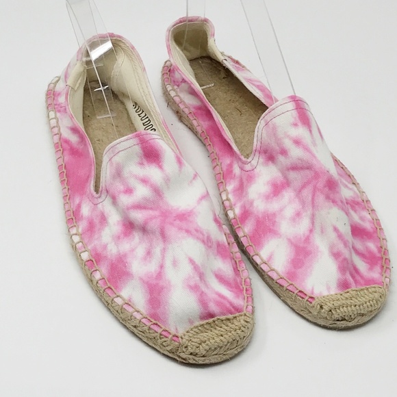 pink flat espadrilles